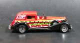 1998 Hot Wheels Tropicool '35 Classic Caddy Jammin' Tours Red Die Cast Toy Car Vehicle - Treasure Valley Antiques & Collectibles