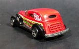 1998 Hot Wheels Tropicool '35 Classic Caddy Jammin' Tours Red Die Cast Toy Car Vehicle - Treasure Valley Antiques & Collectibles