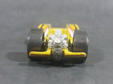 2009 Hot Wheels Duel Fueler Yellow Metalflake Mustard Die Cast Toy Car Vehicle