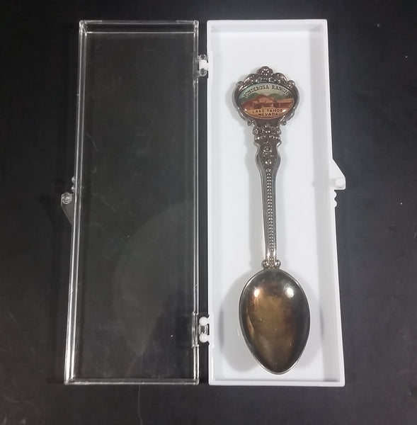 Vintage Ponderosa Ranch Lake Tahoe, Nevada Travel Souvenir Collectible Silver Plated Spoon - Treasure Valley Antiques & Collectibles