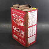 Vintage Eagle No. 1001 Gasoline Filler 1 U.S. Gallon Empty Can (No Spout) - Wellsburg, W. VA - Treasure Valley Antiques & Collectibles