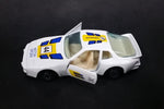 1980s Yatming Porsche 944 Turbo Motor Sport 44 White No. 1089 Die Cast Toy Car Vehicle - Treasure Valley Antiques & Collectibles