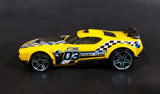 2012 Hot Wheels Thrill Racers City Stunt Fast Fish Yellow Die Cast Toy Race Car Vehicle - Treasure Valley Antiques & Collectibles