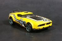 2012 Hot Wheels Thrill Racers City Stunt Fast Fish Yellow Die Cast Toy Race Car Vehicle - Treasure Valley Antiques & Collectibles