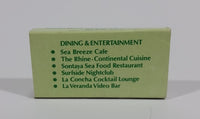 The Merlin Pattaya, Cholburi, Thailand Souvenir Promo Wooden Matches Box - Nearly Full - Treasure Valley Antiques & Collectibles