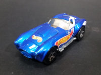 1998 Hot Wheels Race Team Series IV Shelby Cobra 427 S/C Blue #1 Die Cast Toy Car Vehicle - Opening Hood - Treasure Valley Antiques & Collectibles