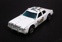 1978 Hot Wheels Flying Colors Highway Patrol Dodge Monaco #12 White Die Cast Toy Car Police Emergency Vehicle - Treasure Valley Antiques & Collectibles