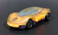 1995 Hot Wheels Lightning Speed #9 Orange Die Cast Toy Car Vehicle - McDonalds Happy Meal - Treasure Valley Antiques & Collectibles