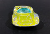 Vintage 1970s TinToys W.T. 240 Porsche Yellow Green Die Cast Toy Sports Car Vehicle - Hong Kong - Treasure Valley Antiques & Collectibles