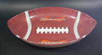 Budweiser Beer American Football Shaped Plastic Serving Platter Tray Sports Collectible - Treasure Valley Antiques & Collectibles