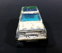 1996 Matchbox 4x4 Chevy Blazer Park Police Truck SUV Tan & Green Die Cast Toy Car Vehicle - Treasure Valley Antiques & Collectibles