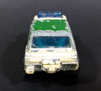 1996 Matchbox 4x4 Chevy Blazer Park Police Truck SUV Tan & Green Die Cast Toy Car Vehicle - Treasure Valley Antiques & Collectibles