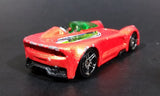 2001 Hot Wheels First Editions Monoposto Pearl Orange Die Cast Toy Car Vehicle - Treasure Valley Antiques & Collectibles