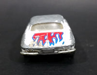 1982 Matchbox 1962 Chevrolet Corvette #39 White w/ Red Blue Flames Die Cast Toy Car Vehicle - Treasure Valley Antiques & Collectibles