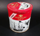 Vintage 1980s Borkum Riff Cherry Liqueur Flavor 12 oz Pipe Tobacco Tin - Empty - Treasure Valley Antiques & Collectibles