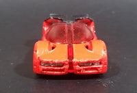 2011 Hot Wheels AcceleRacers Iridium Orange Red Die Cast Toy Car Vehicle - Treasure Valley Antiques & Collectibles