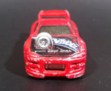 2003 Hot Wheels First Editions 'Tooned' 1996 Mitsubishi Eclipse Red Die Cast Toy Car Vehicle - Treasure Valley Antiques & Collectibles