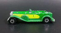 1981 Hot Wheels '31 Doozie Green (Yellow sides) Hong Kong Die Cast Toy Car Vehicle - Treasure Valley Antiques & Collectibles