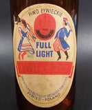 Vintage Piwo Zywieckie 'Full Light' Beer 12 oz. Amber Brown Glass Bottle with Cap - Browary Zywieckie Poland - Treasure Valley Antiques & Collectibles