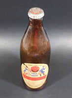 Vintage Piwo Zywieckie 'Full Light' Beer 12 oz. Amber Brown Glass Bottle with Cap - Browary Zywieckie Poland - Treasure Valley Antiques & Collectibles