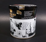 Vintage Borkum Riff Bourbon Whiskey 12 oz Pipe Tobacco Tin - Empty - Treasure Valley Antiques & Collectibles
