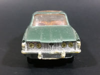 1968-1971 Corgi Toys No. 257 Rover 2000TC Metallic Green Die Cast Toy Car Vehicle Made in Great Britain - Treasure Valley Antiques & Collectibles