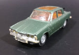 1968-1971 Corgi Toys No. 257 Rover 2000TC Metallic Green Die Cast Toy Car Vehicle Made in Great Britain - Treasure Valley Antiques & Collectibles