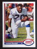 1991 Upper Deck NFL Football Cards (Individual)