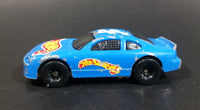 1998 Hot Wheels Racer Nascar #44 Blue Die Cast Toy Race Car Vehicle McDonald's Happy Meal - Treasure Valley Antiques & Collectibles