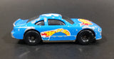 1998 Hot Wheels Racer Nascar #44 Blue Die Cast Toy Race Car Vehicle McDonald's Happy Meal - Treasure Valley Antiques & Collectibles