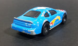 1998 Hot Wheels Racer Nascar #44 Blue Die Cast Toy Race Car Vehicle McDonald's Happy Meal - Treasure Valley Antiques & Collectibles