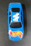 1998 Hot Wheels Racer Nascar #44 Blue Die Cast Toy Race Car Vehicle McDonald's Happy Meal - Treasure Valley Antiques & Collectibles