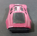 Summer Marz Karz "555" Maroon Burgundy Die Cast Plastic Bottom Race Car Vehicle - Treasure Valley Antiques & Collectibles