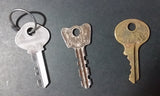 Vintage Collectible Mixed Variety Lot of 11 Keys w/ Lock (12 Pieces) - Treasure Valley Antiques & Collectibles