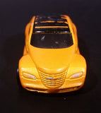 1999 Hot Wheels First Editions Chrysler Pronto Pearl Yellow Orange Die Cast Toy Car Vehicle - Treasure Valley Antiques & Collectibles