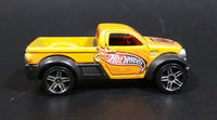 2003 Hot Wheels First Editions Dodge M80 Truck Yellow Orange Die Cast Toy Car Vehicle - Treasure Valley Antiques & Collectibles