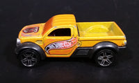 2003 Hot Wheels First Editions Dodge M80 Truck Yellow Orange Die Cast Toy Car Vehicle - Treasure Valley Antiques & Collectibles