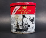 Vintage 1980s Borkum Riff Cherry Liqueur Flavor 12 oz Pipe Tobacco Tin - Empty - Treasure Valley Antiques & Collectibles
