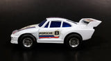 Vintage Martini Porsche #8 White Pullback Friction Race Car Die Cast Toy Vehicle - Made in Hong Kong - Treasure Valley Antiques & Collectibles