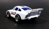 Vintage Martini Porsche #8 White Pullback Friction Race Car Die Cast Toy Vehicle - Made in Hong Kong - Treasure Valley Antiques & Collectibles