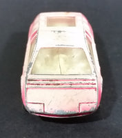 1970s Corgi Juniors Whizzwheels #77 Ital Design Bizzarrini Manta Hot Pink Die Cast Toy Car Vehicle - Treasure Valley Antiques & Collectibles