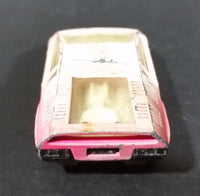 1970s Corgi Juniors Whizzwheels #77 Ital Design Bizzarrini Manta Hot Pink Die Cast Toy Car Vehicle - Treasure Valley Antiques & Collectibles