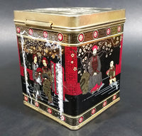 Collectible Murchie's "Taste The Difference" Red, Black, Gold Tea Tin Container - Vancouver, B.C. - Treasure Valley Antiques & Collectibles