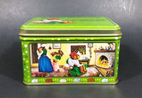 1982 Celestial Seasonings Sleepytime Herb Tea Empty Green Tin Container - Treasure Valley Antiques & Collectibles