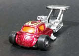 1998 Hot Wheels First Editions Whatta Drag Metallic Dark Red Die Cast Toy Car Vehicle - Treasure Valley Antiques & Collectibles