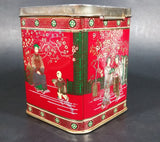 Collectible 1978 Murchie's "Taste The Difference" Red, Gold Tea Tin Container - Vancouver, B.C. - Treasure Valley Antiques & Collectibles