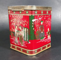 Collectible 1978 Murchie's "Taste The Difference" Red, Gold Tea Tin Container - Vancouver, B.C. - Treasure Valley Antiques & Collectibles