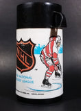 Vintage Rare 1974 Aladdin Canadian NHL Ice Hockey Orange and Black Lunch Box Thermos Set - Treasure Valley Antiques & Collectibles