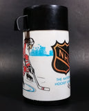 Vintage Rare 1974 Aladdin Canadian NHL Ice Hockey Orange and Black Lunch Box Thermos Set - Treasure Valley Antiques & Collectibles