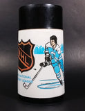 Vintage Rare 1974 Aladdin Canadian NHL Ice Hockey Orange and Black Lunch Box Thermos Set - Treasure Valley Antiques & Collectibles